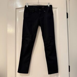 Lilly Pulitzer Women's Worth Skinny Mini Black Cropped Pants